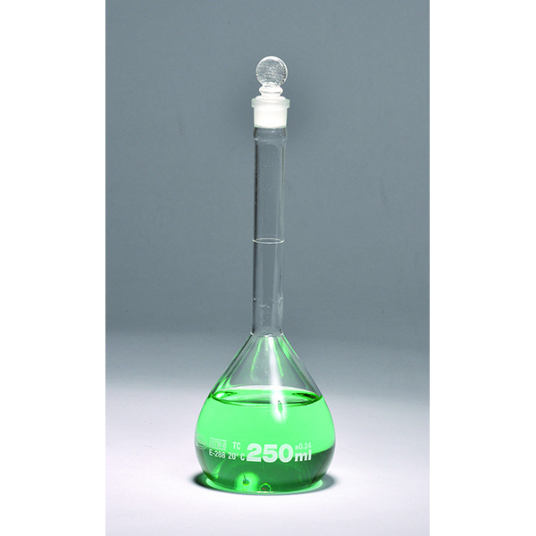 Volumetric Flasks, Class B, with Glass Stopper